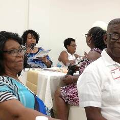 Sally & Percy at Joseph Williams family reunion August 2019.