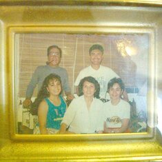The Aguado Family taken in December 1985