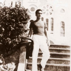 Pete - Baguio Cathedral 1950s