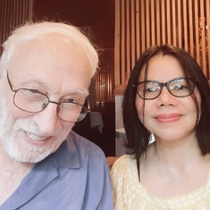 With dear friend Pimpar, Chinatown, June 2021