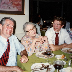 Bob Birgeneau, Cathy and Tom Greytak