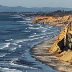 La Jolla cliffs