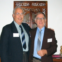2006-10-14 - Peter and John all set to attend the RAAF Fireman's Reunion in Brisbane.