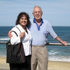 2012-08-23 - Peter and Leila in Newcastle.
