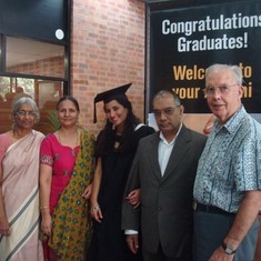 Preeti's Graduation Ceremony