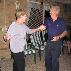 2005-11-11 Peter and Rosemary jiving in Calamvale