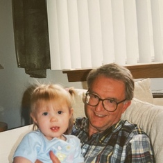 Sweet memories with Grandpa Peter