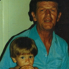 Grandpa and Matthew Scott 1984