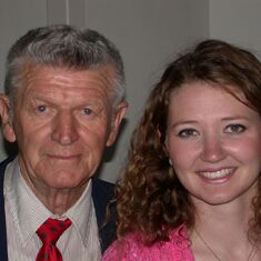 Grandpa with Andrea in 2006