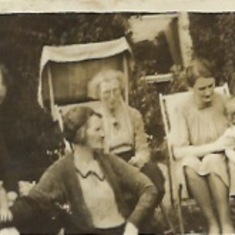 Peter with his Mother and Aunts