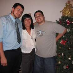 Anthony and Peter with there Mom