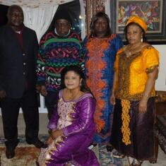 Pa Sakwe and Family