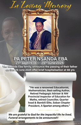 Pa Eba Peter Nsanda