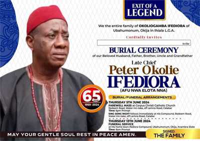 PETER OKOLI IFEDIORA