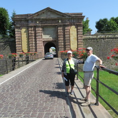 At the fortress in Neuf-Brisach, France, in 2014