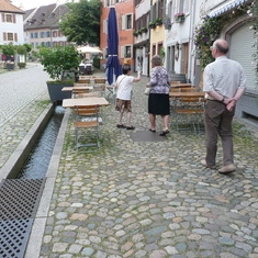 Strolling the streets of Staufen in 2010