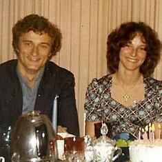 April 9, 1972 - Celebrating Yvonne's 22nd birthday