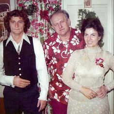 Peter with his in-laws Emil & Zdena - mid 1970s