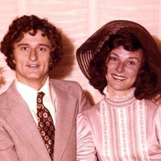 Peter & Yvonne's wedding Nov 28, 1974