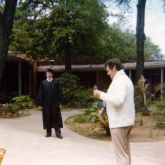 Peter (RIP) graduation Stephen F. Austin University, and Tommy (RIP)