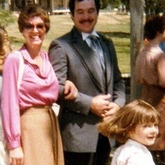 Peter (2nd from L) 1980s