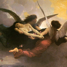 Bouguereau - A Soul Brought to Heaven