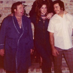 December 1976 - Lawrence (RIP), Claire, and Peter