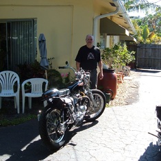 Peter with the 69 Triumph