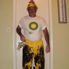 Peter's Halloween Costume (BP Spill Expert)