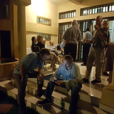 Night after a budget session in Ouagadougou 