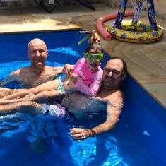 Cooling off on a hot Perth day, January 2015