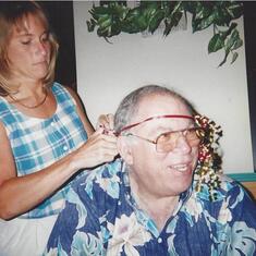 Bacchus getting his crown, 7/25/97