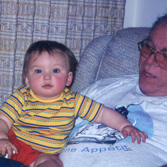 Alan and his papou