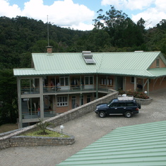 In 2002, first building Peter designed for Centre ValBio Station, Ranomafana, Madagascar.