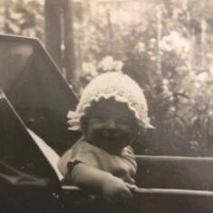 Mom in Holland 1932