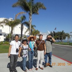 Long Beach prior to 4-day cruise. Thanks Kuya Phil for coming with us, you brought so much FUN.