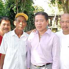 Uncle Ente with Hipolito Brothers