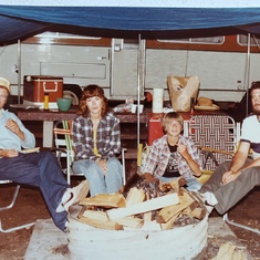Elgin, Ann, Brent, and Phil 1982