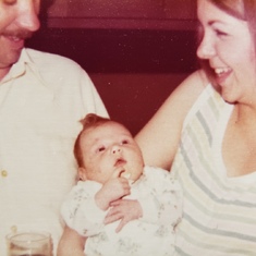 Nicole's Birth, March 1976