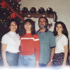 Christmas 1995, family photo