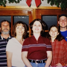 Family Christmas Photo, December 1997 (Welcome to the family, Justin Bluth)