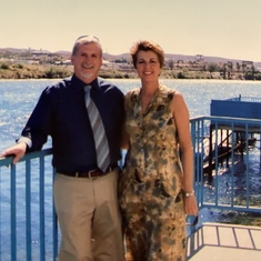 We stayed in Laughlin for a while after our wedding ceremony