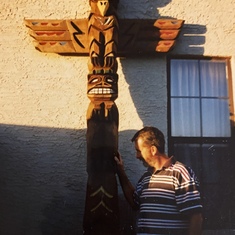 Decided to take the totem pole home. 