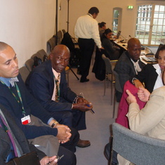 Taken in Bonn 2011, a CARICOM prep meeting at the UN Offices