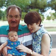 Dad, me, and Taylor in Arizona