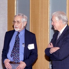 Phil & President Carter Meeting with Humphrey Fellows March 2002