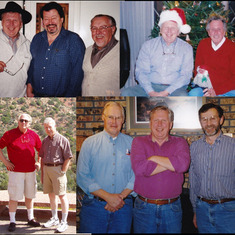 There was always a lot of laughter and good stories shared with his "bigger" friends.