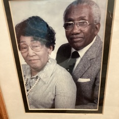 Granny and Papa Estelle and Vincent Washington