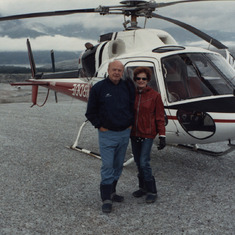 Helicoptering in Alaska
