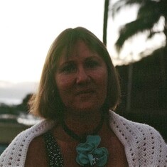 1988 - Mom in Hawaii